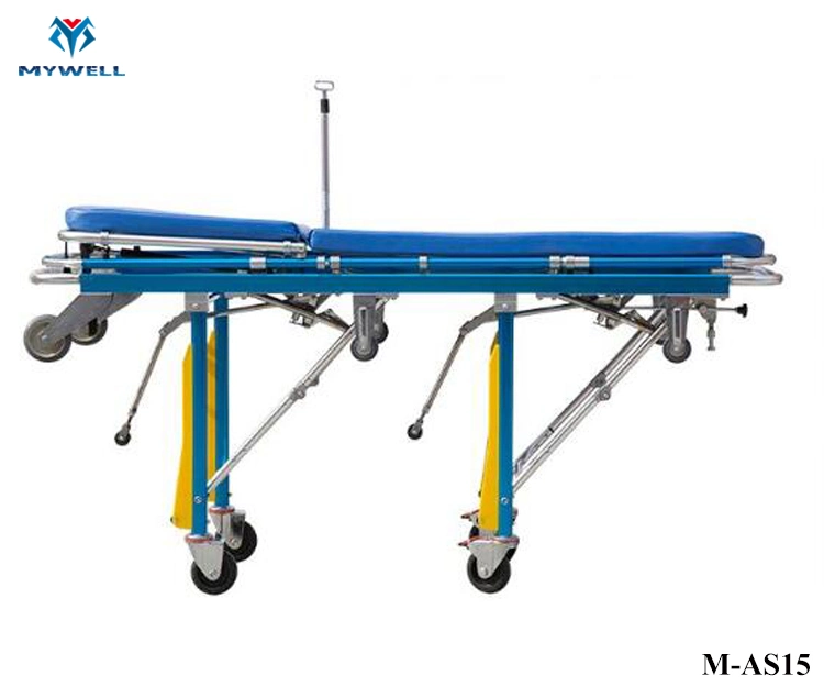 M-As15 Patient Transfer Ambulance Hospital Stretchers Gurney for Hospitals