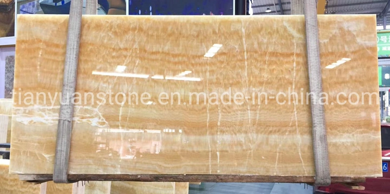 Decoretion Materialien Honig Onyx Fliesen Gelb Onyx Platten