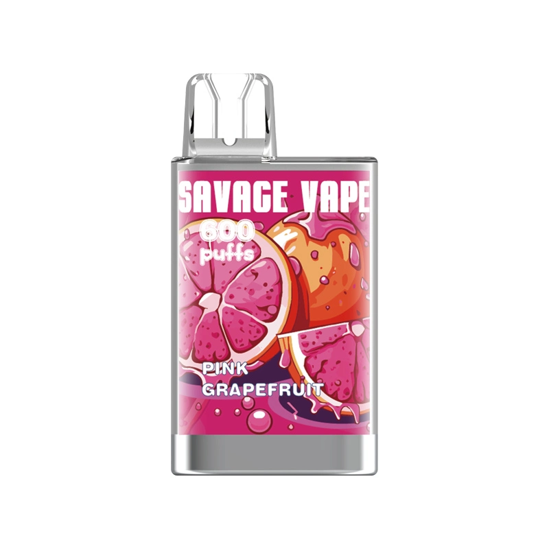 E Sigaret Mini 600 Puff Savage Crystal Bar desechable VAPE Mayorista/Proveedor