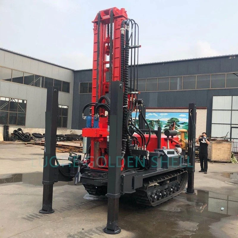 Core Drill Machine/Borehole Drilling Machine/Earth Auger Drill Diesel Hydraulic Water Well Drilling Machine