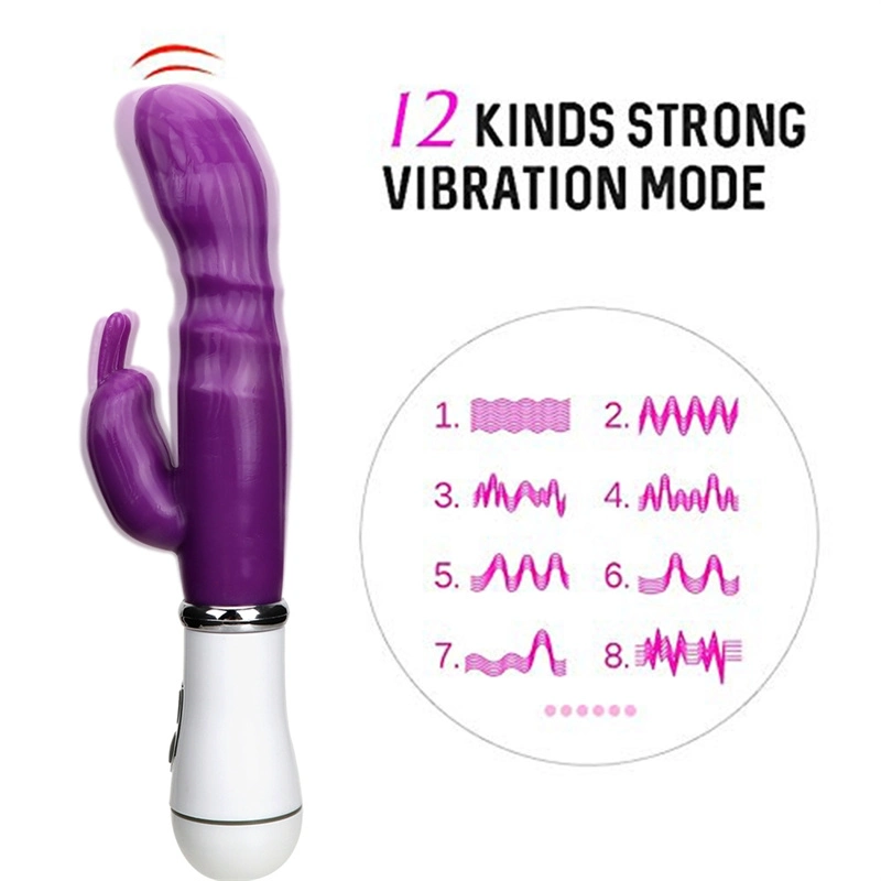 Waterproof Personal Dildo G Spot Rabbit Vibrator for Adult Sex Toys