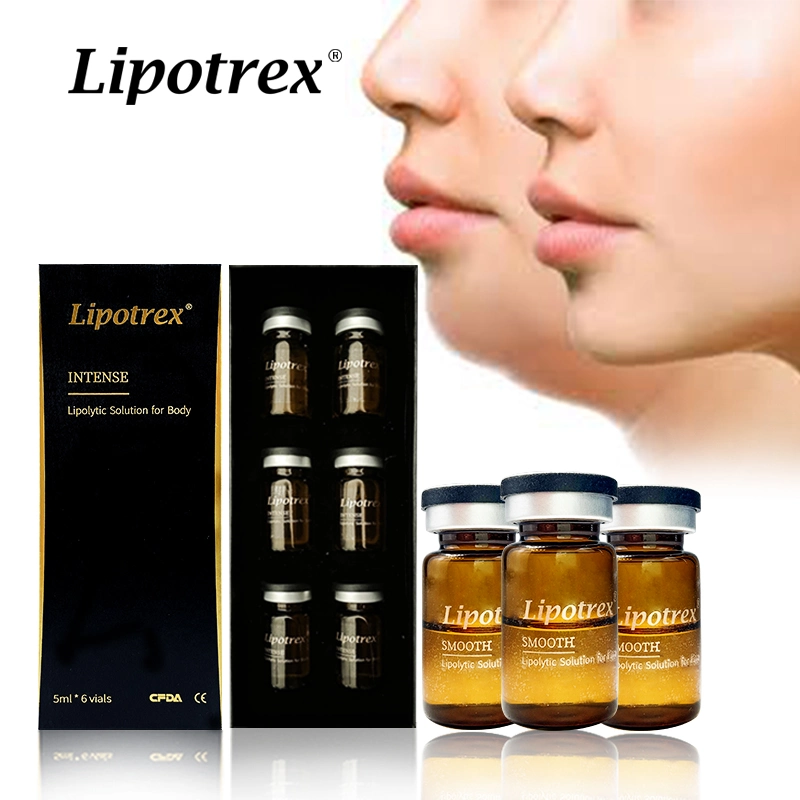 Lipotrex líquido tópico Ampules Lipo disolver la grasa de inyección de adelgazamiento