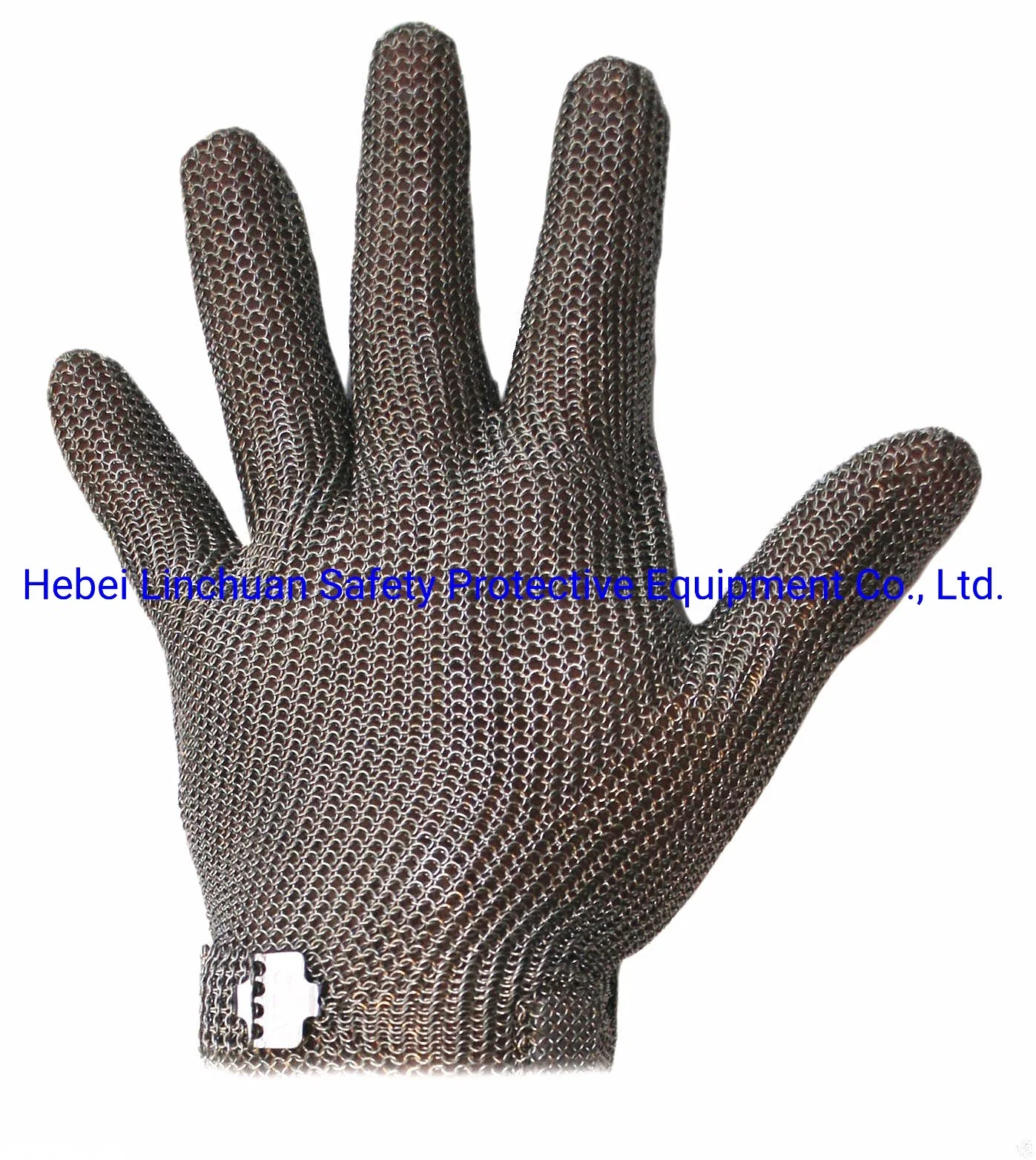 5 Finger Metallgittzange/ Edelstahl Schutzhandschuh/ Sicherheit Arbeits-/Metzgerhandschuh/Schnittfester Stahlhandschuh/Anti-Cut-Handschuh/Metzger Arbeitsschutzhandschuh