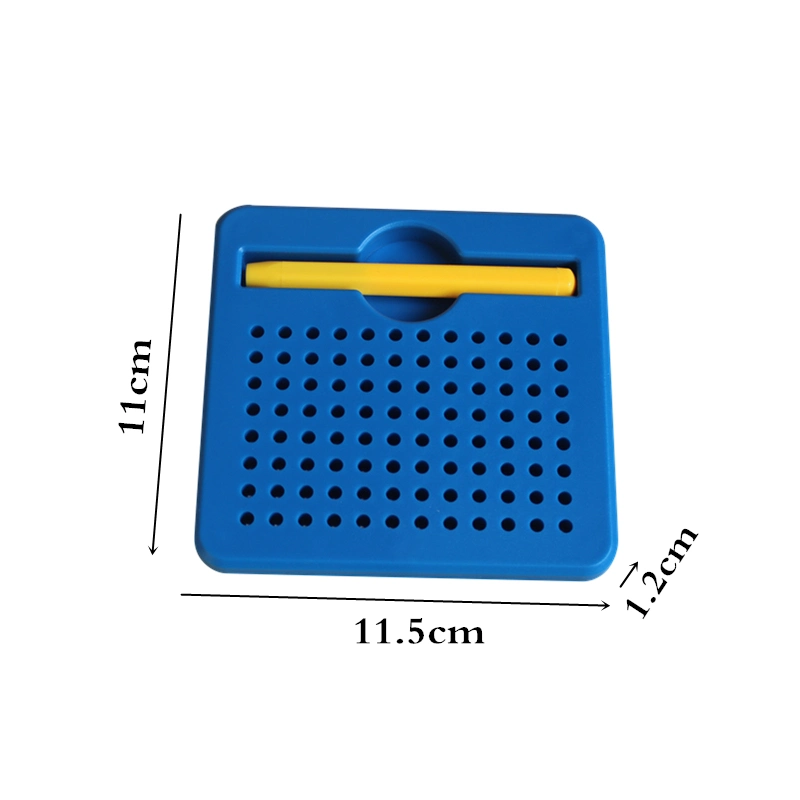 12 pzas Mini Tablero de dibujo magnético Tablero de dibujo Doodle borrable