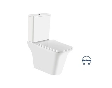 1213A Wash Down Water Closet, Two Piece Toilet, Close Coupled Toilet