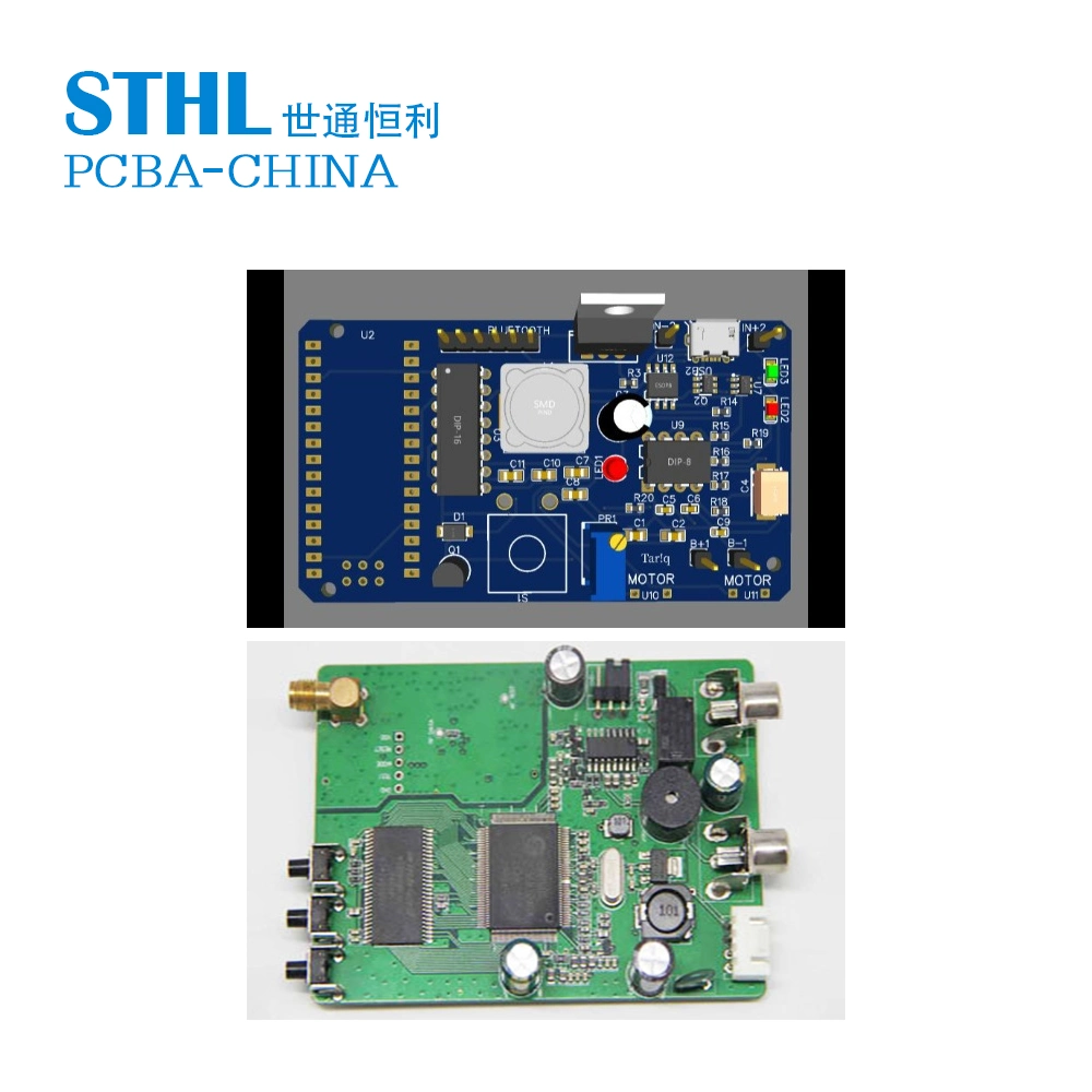 FR4 PCB carregador USB de dupla face PCBA fábrica China