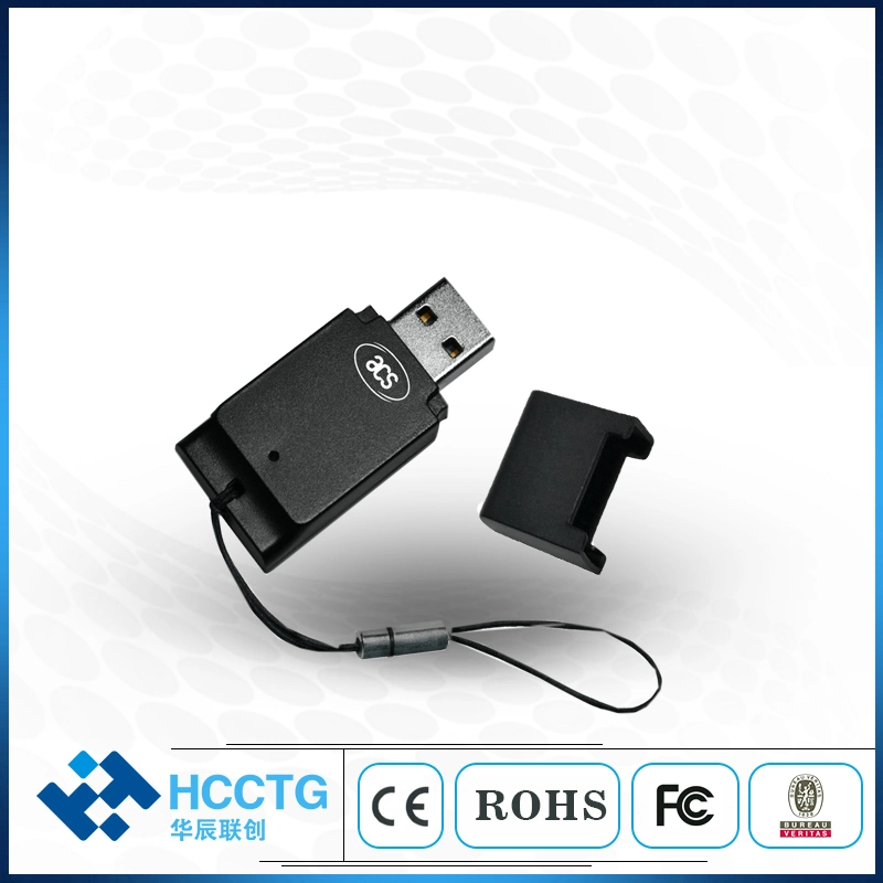 Acs Portable Mini Smart Card Reader IC Chip Contact Card Reader Writer USB Interface (ACR39T-A1)