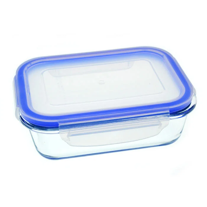 185ml Custom Meal Prep Eco Transparent Glass Food Storage Container Leakproof Lunch Box