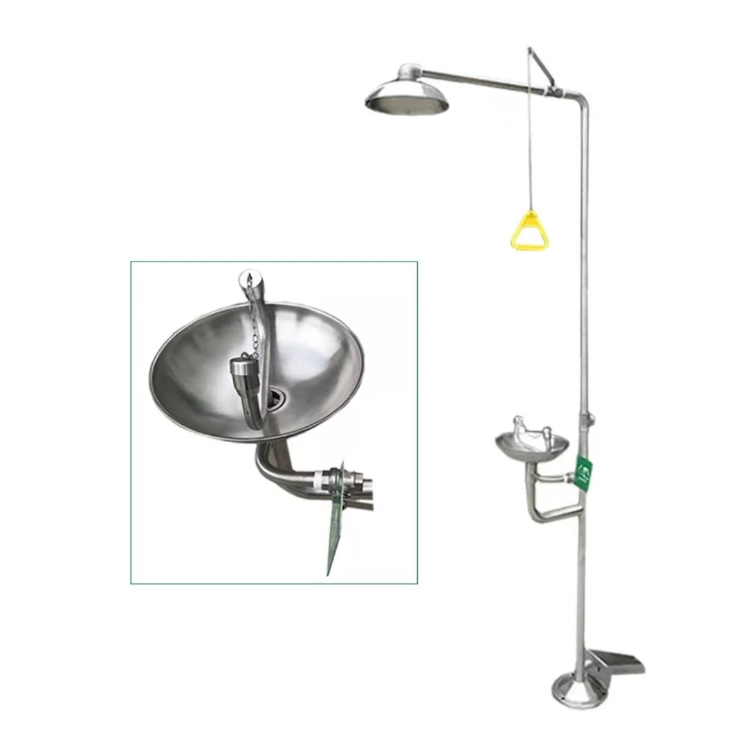 Armor Stainless Steel Safety Fixed Emergency Showers & Eye Wash Units