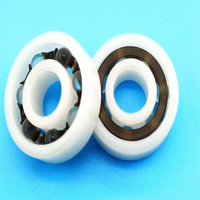 Mechanical Equipment Like Cranes 608 Small Plastic Nylon Ball Bearing with Smooth Bearing for 8*22*7mm with Inner Diameter 8mm