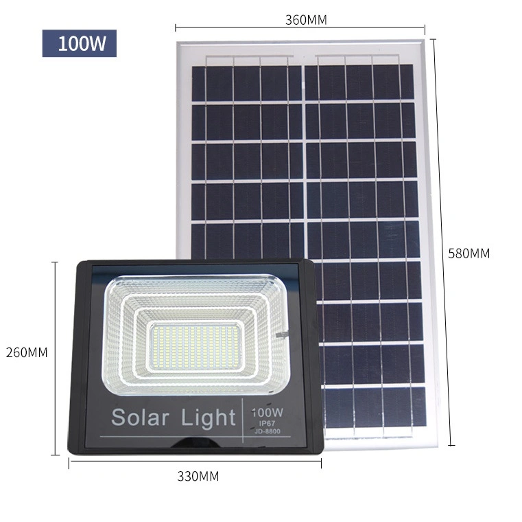 120W High Power Solar Flood Lights