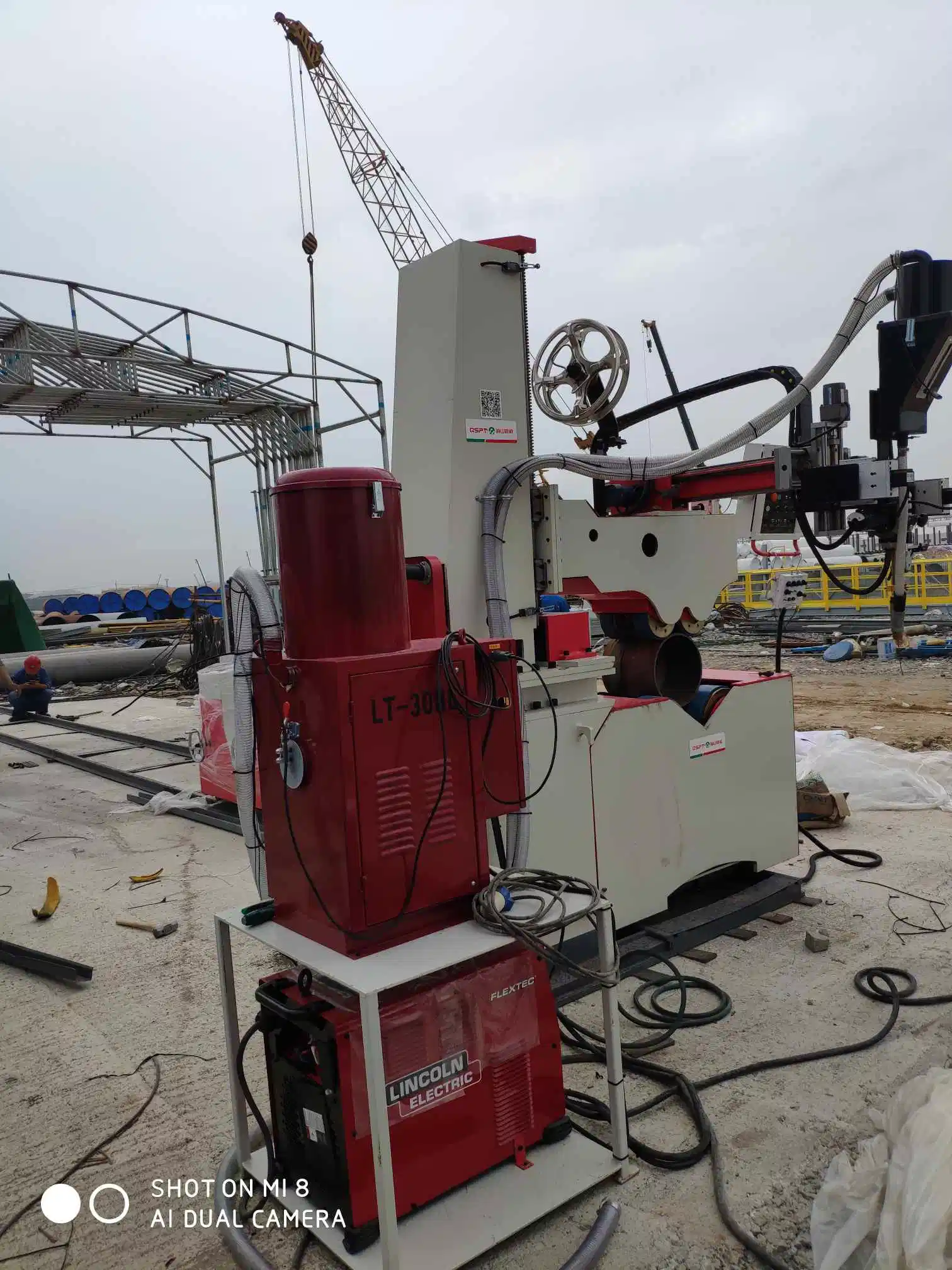 Multi Process Automatic Pipe Welding Machine (TIG+MIG+SAW)