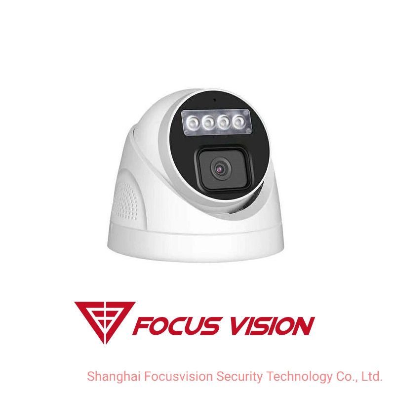 3MP de la seguridad casera de detección de Humanos de la luz de doble IP fijas domo de infrarrojos de la torreta de la red de la cámara de vídeo CCTV