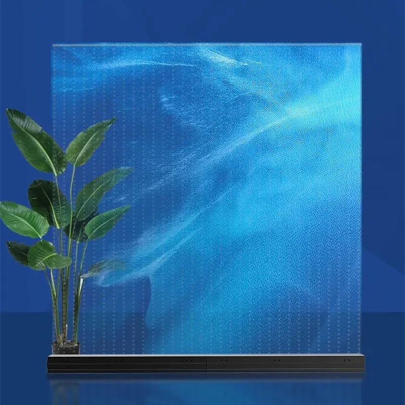 Full Color P2.6 Video LED Display Customized Transparent Film LED Screen for Window