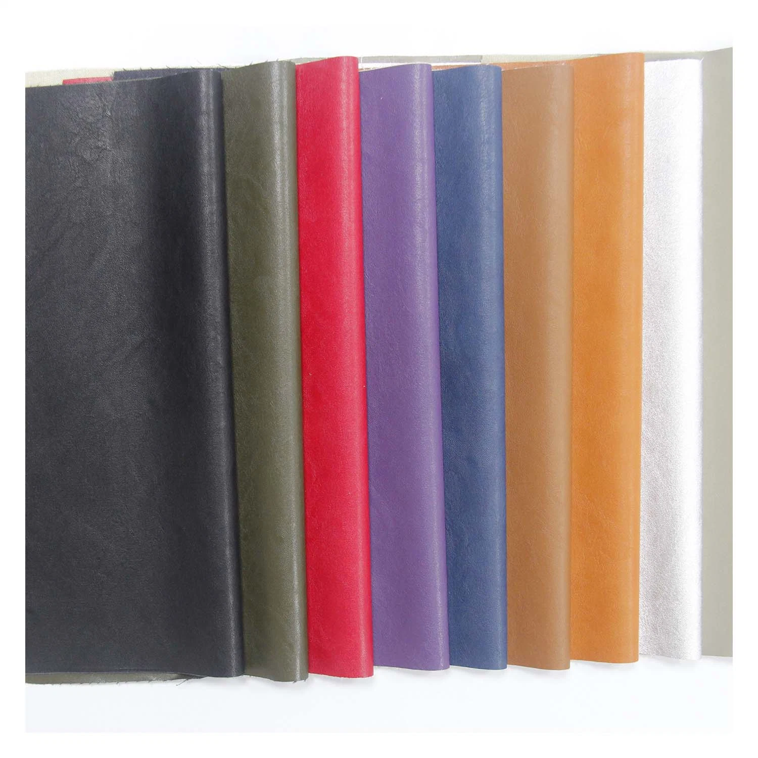 0.6mm Fashion Design PU Faux Synthetic Leather for Clothing