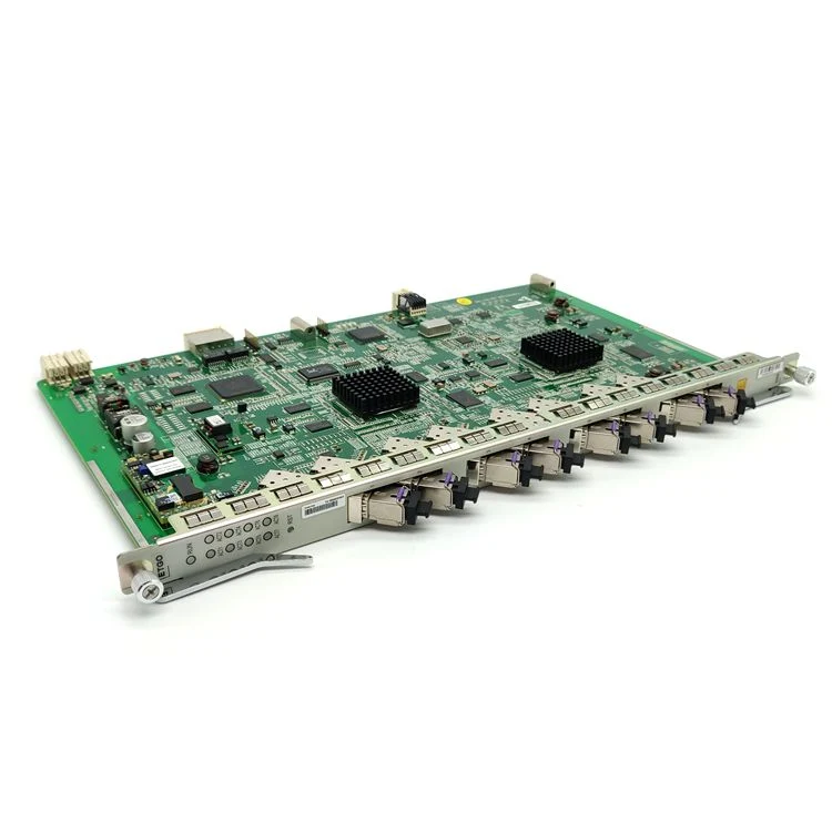 Nouvelle carte Epon 8 ports d'origine Etgo pour Olt Zxa10 C300 C320 avec 8 modules SFP PCS PX20+