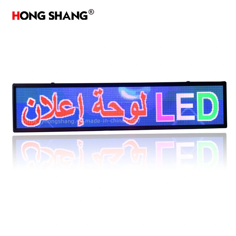 Semi-Outdoor P10 Shopping Mall LED Advertising Screen Wall Rolling Price Board