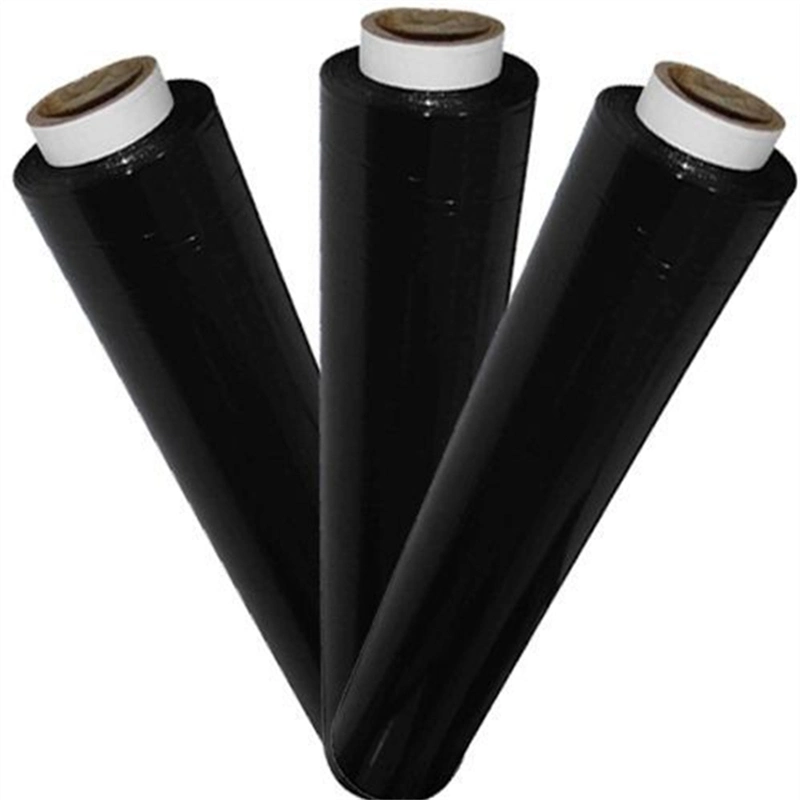 Black Extended Core Hand Stretch Film