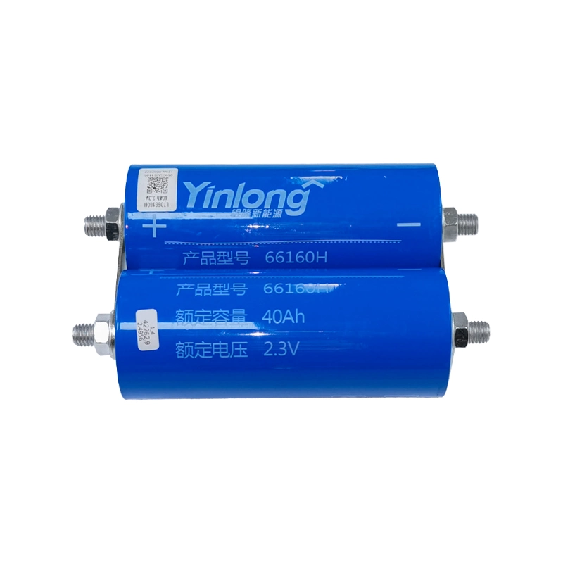 High Capacitor Deep Cycle 2.3V 30ah Lithium Titanate Battery Rechargeable Yinlong Lto Battery DIY Lto Battery Pack for Car Audio