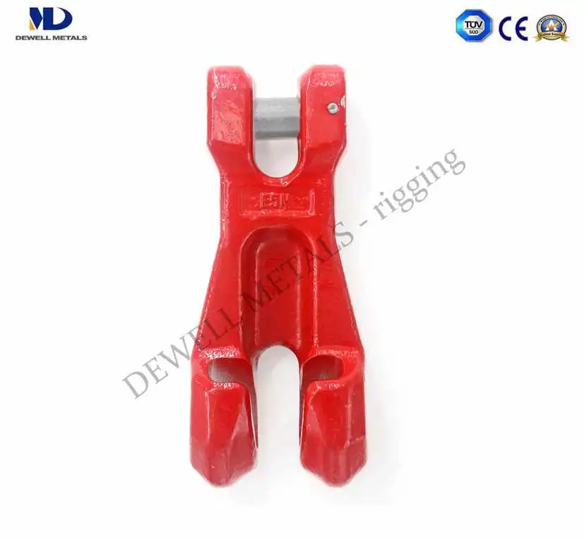 Rigging Hardware Red Painted Powder Plastified Alloy Steel Forged for Logging Connector