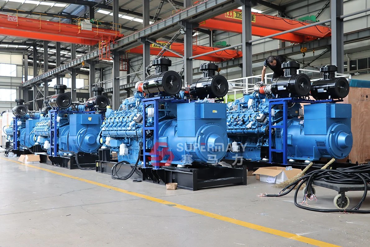 Gas Generator Set with Cummins/Weichai/Yuchai/Jichai Engine (20KW-700KW)