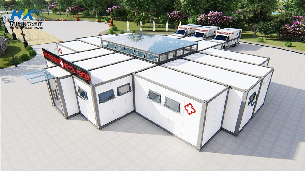 Low Cost Movable Prefab Prefabricated Modular Container Hospital /Clinic/Building.