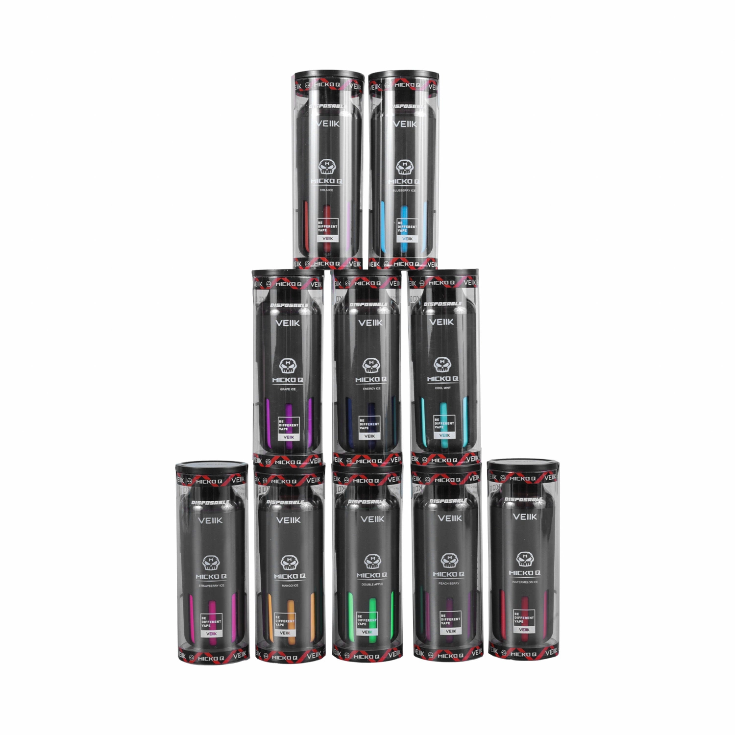 Wholesale/Supplier OEM Veiik Micko Q Pen with 5500 Puffs Disposable/Chargeable Vape