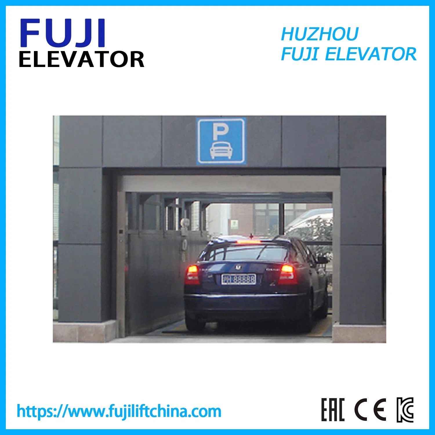 Manufacturer China Factory Auto Home Freight Elevator Garage Car Goods Elevator Lift