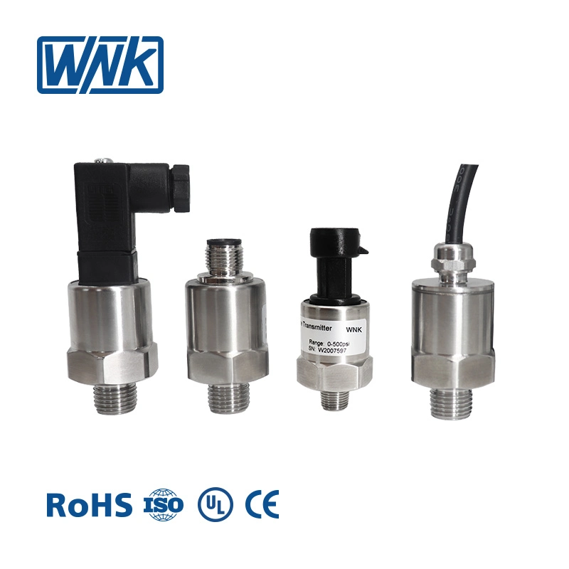 Wnk 4-20mA 0.5-4.5V Water Pressure Sensor for Liquid Gas and Steam