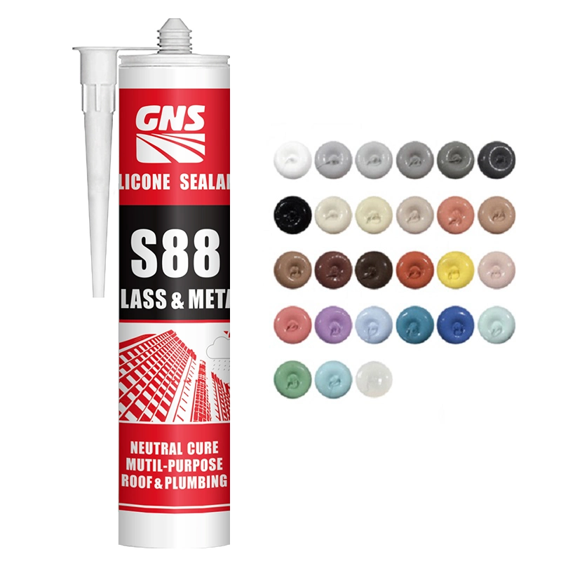 MSDS ISO Certificate Weatherproof Neutral Silicone Glass Repair Sealant Glue