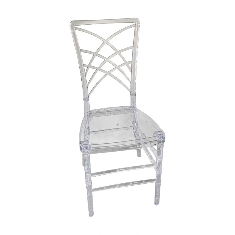 New Tiffany Clear Crystal Chair/Plastic Chair/Dining Chair