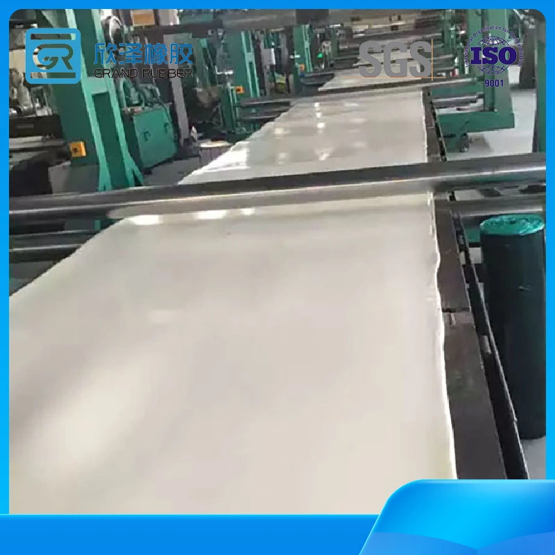 Customized Oil-Resistant White Flat Conveyor Belt