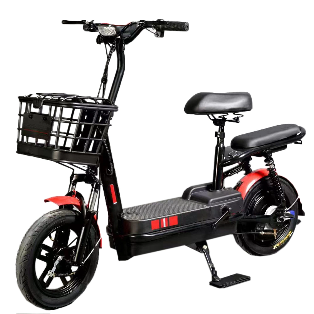 500W 48V14 Inch Electric Scooter Bike with Seat City Ebike