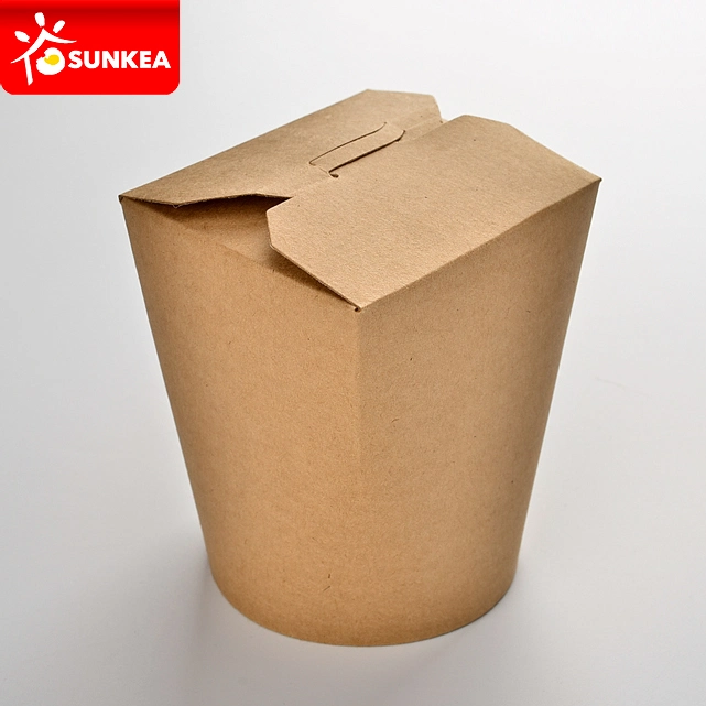 Disposable Take Away Paper Food Container and Drinking Packing for Restaurants