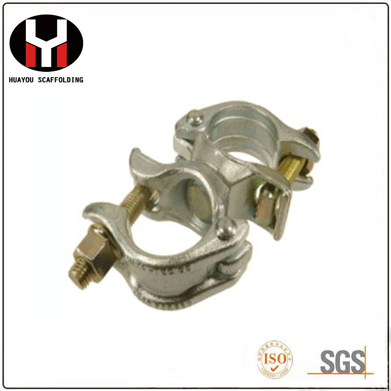 HDG/Electro-Galv. Drop Forged Coupler Scaffolding Clamp Steel Pipe Fitting for Construction