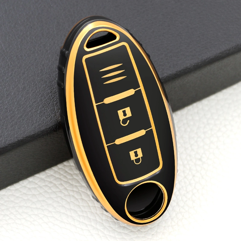 Hot Sales Soft TPU 3 Buttons Car Key Cover Remote for Nissan