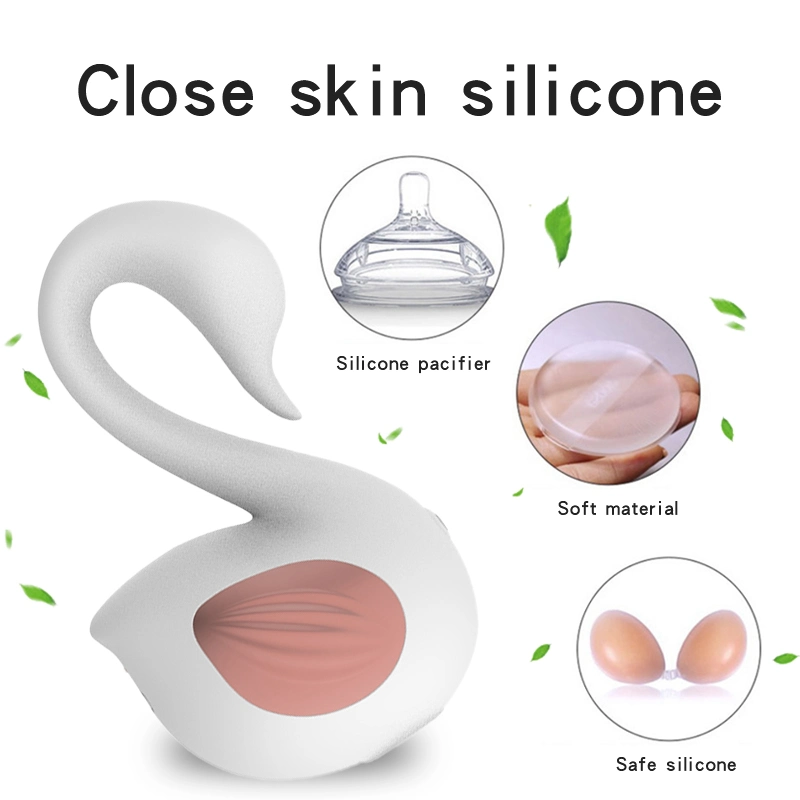 Silicone Vibrator Invisible Wearing Wireless Remote Control Massage Vibrator for Women