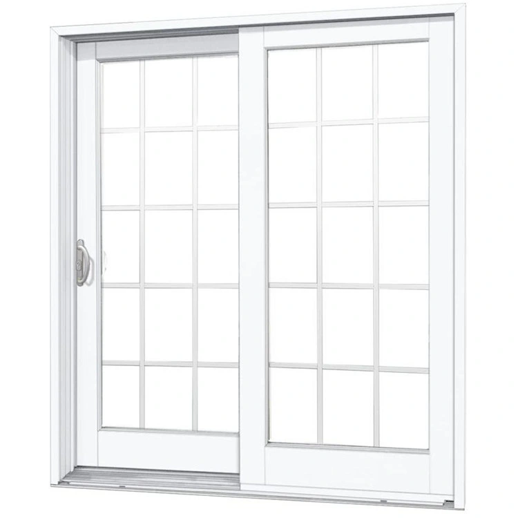 European New Aluminium Frame Interior Swing Model Double Aluminum Door