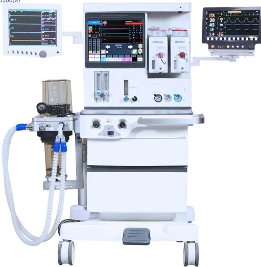 ISO aprobado CE Mindray Aeonmed Equipos de Anestesia del Hospital de la máquina con la estación de trabajo de anestesia respirador