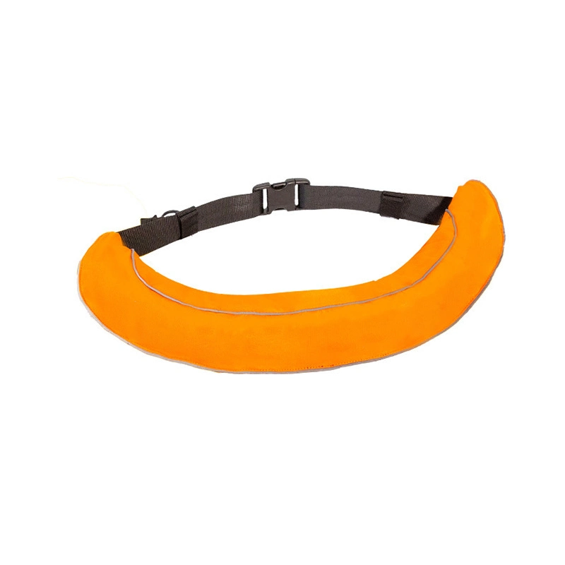 Manufacture Export Customizable Color Logo Water Surfing Automatic Inflatable Oxford Life Belt