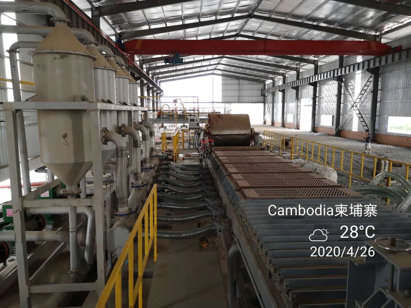 Corrugated Cement Roofing Sheets Production Line