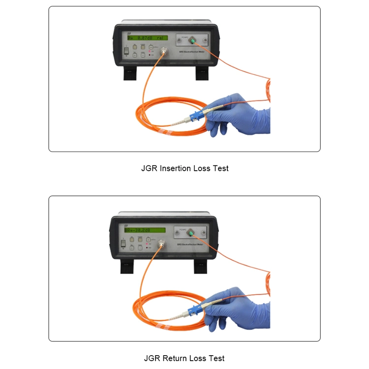 Fabricante de 1/2/3m de queda de FTTH fiber optic patch de Alimentação