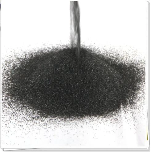 precio de fábrica Sy 0.3-0.5um el carburo de silicio Sic incluye el uso de cristal oscuro en polvo de cerámica de semiconductores