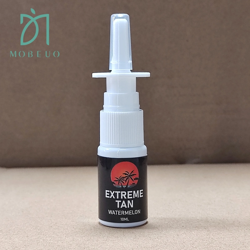 Wholesale Custom Logo Tan Nasal Spray Self Tanning 10 Ml 10 Mg /5mg/20mg Nasal Tanners Tanning