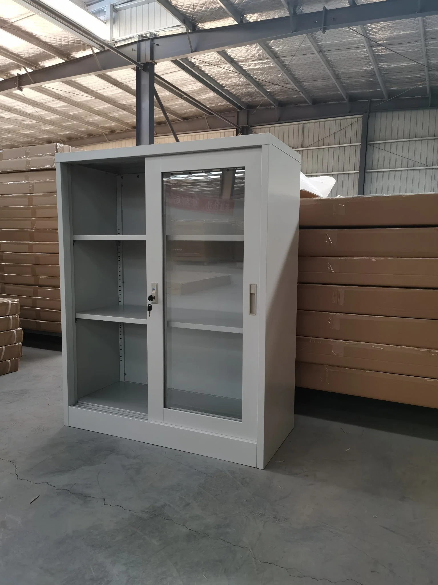 Bulk Furniture Cupboard Modern Design Cabinet with Sliding Door