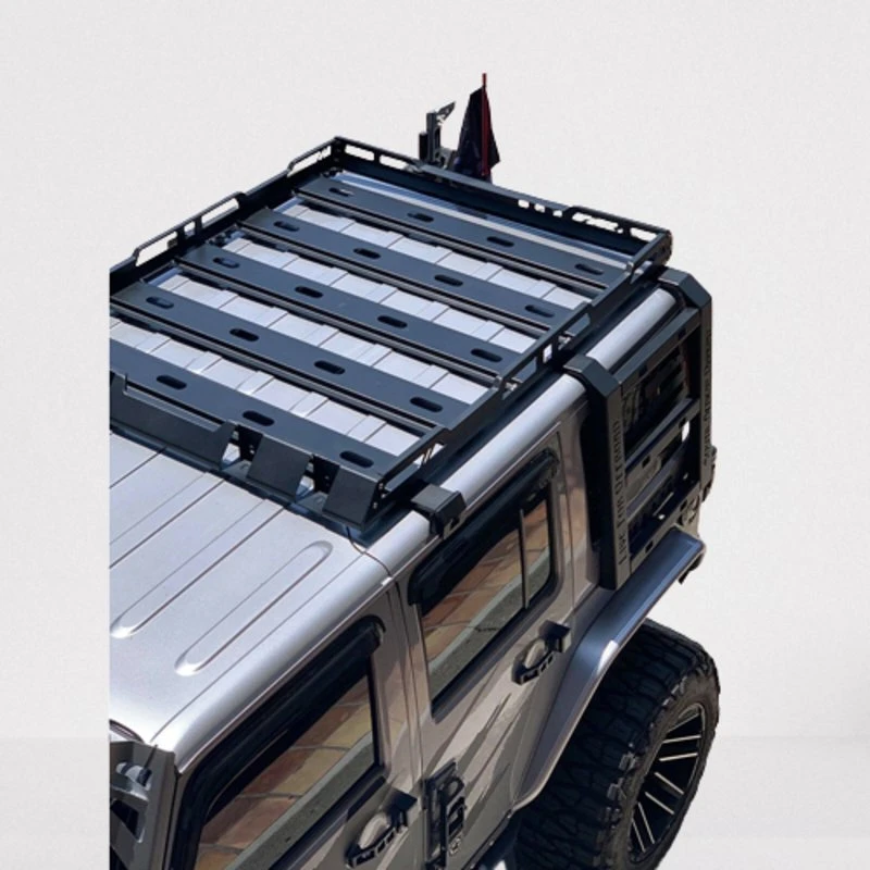 Aluminum Alloy Roof Luggage Rack for Jeep Wrangler Jk 2 Door 4 Door