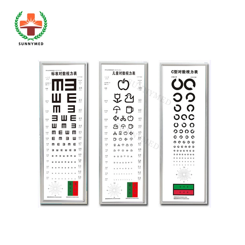 Sy-Vc 5m Test Distance LED Visual Eye Vision Test Chart