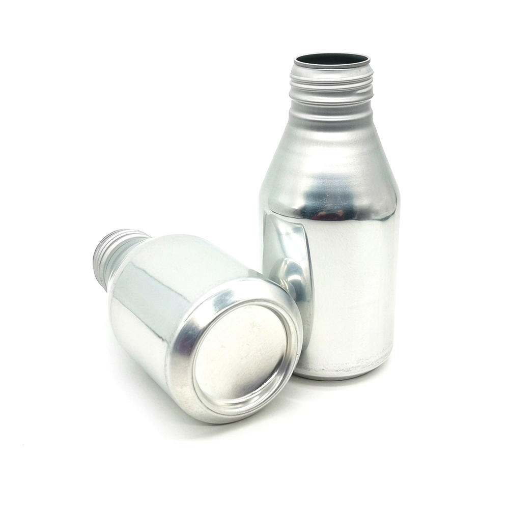 Aluminum Bottle 280ml and Screw Cap for Vodka