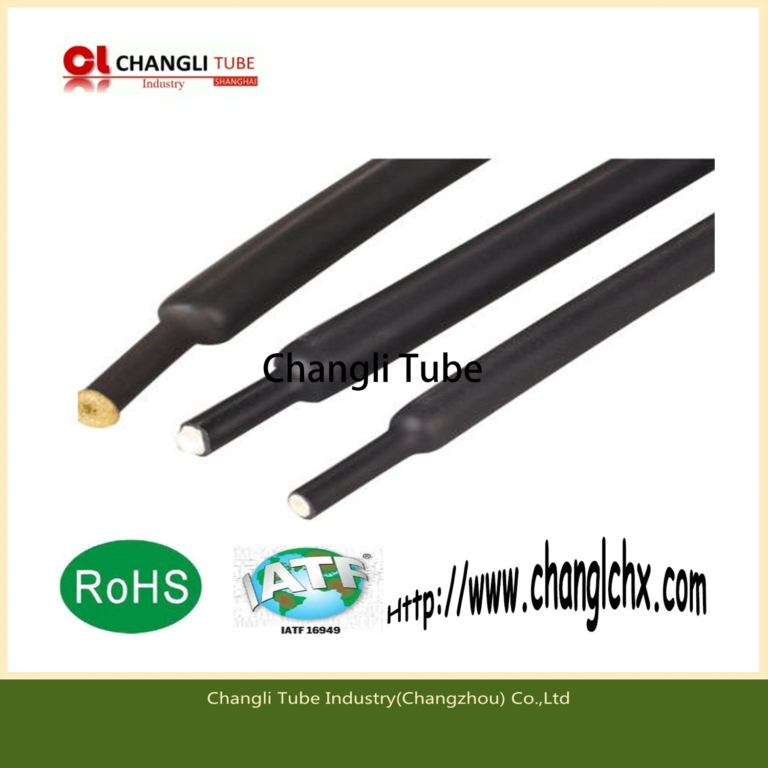 Flame-Retardant Dual Wall Heat Shrinkable Tube with Adhesive