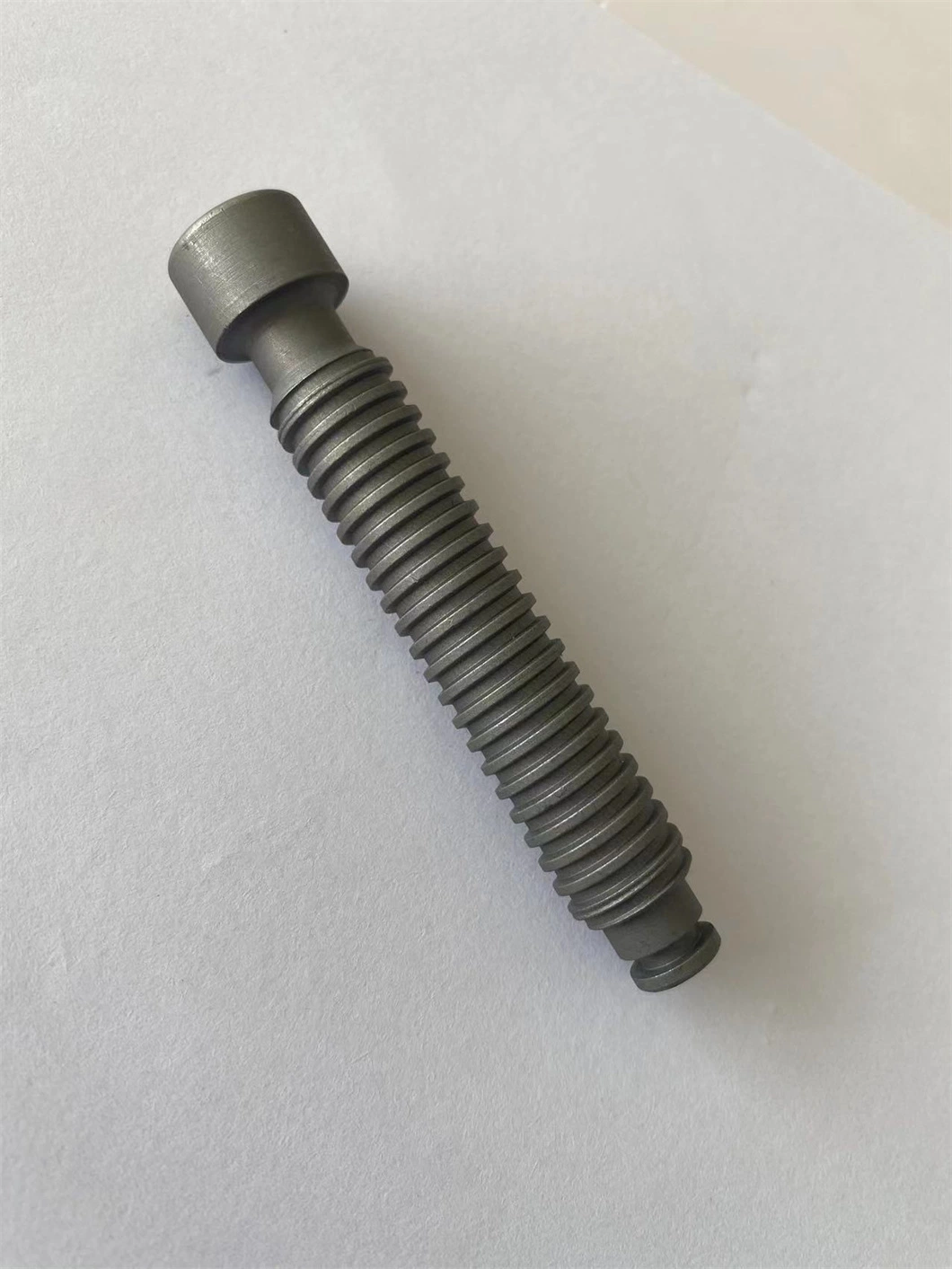 Custom CNC Machining Turning Spline Bolt Nut Hollow Threaded Spindle Gear Steel Propeller Drive Shaft of Motorcycle Electric Motor Auto Generator Transmission